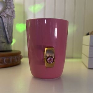 Pink Gemstone Coffee Mug